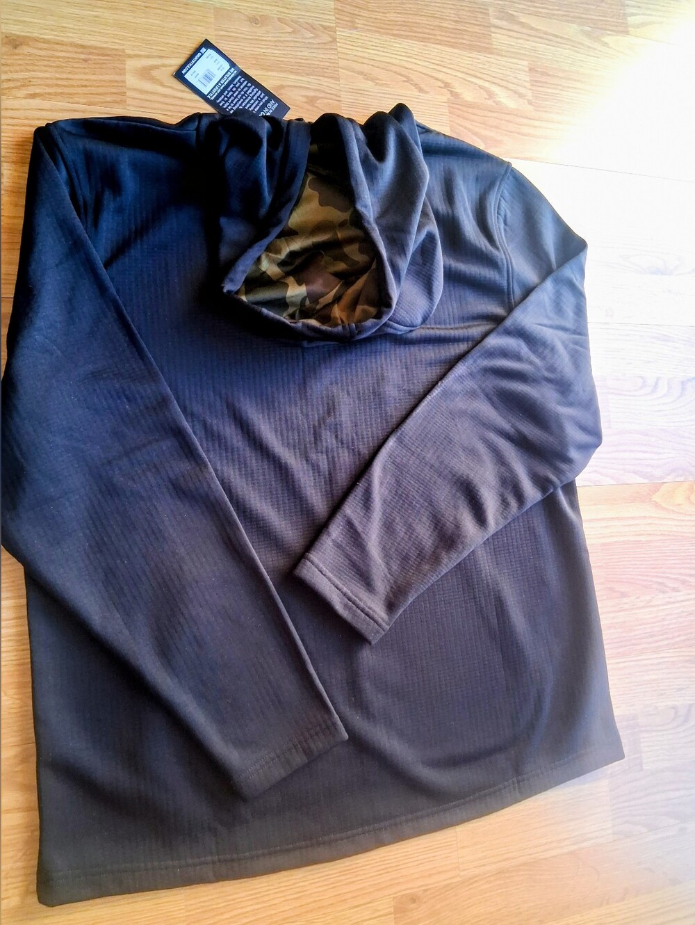 NWT Mens Grunt Style Brand Hoodie, Hooded Sweatshirt. Black. Sz XL, MSRP #59.95 - Picture 7 of 10